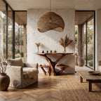 Organic Shaped Console Table