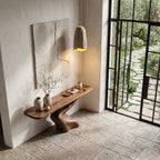 Sculptural Twisted Foyer Console Table