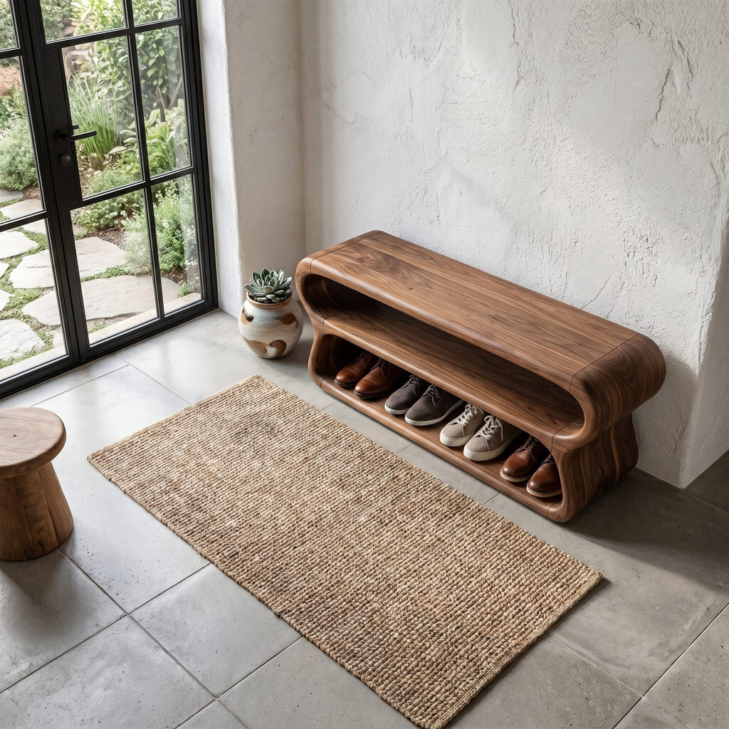 Contemporary Compartments Bench
