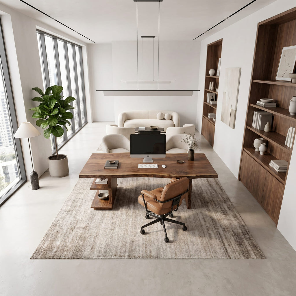 Built-in Solid Desk