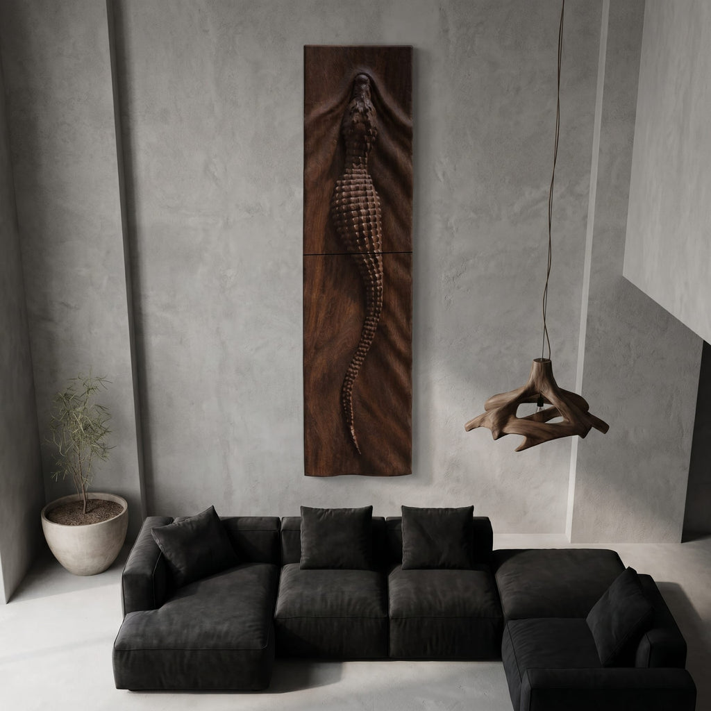 Sculptural Relief Wall Art