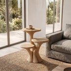 Sculptural Contemporary Nightstand