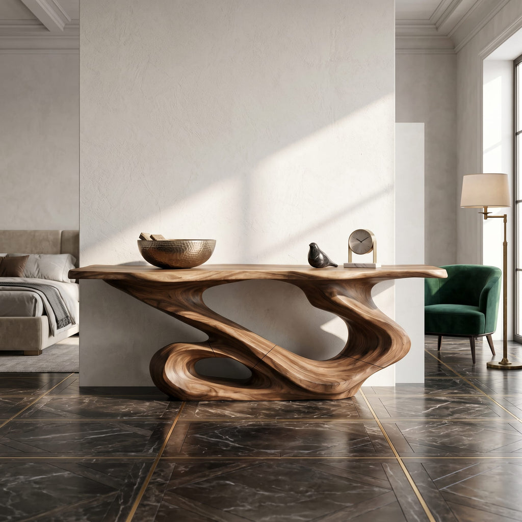 Live Edge Residence Console Table