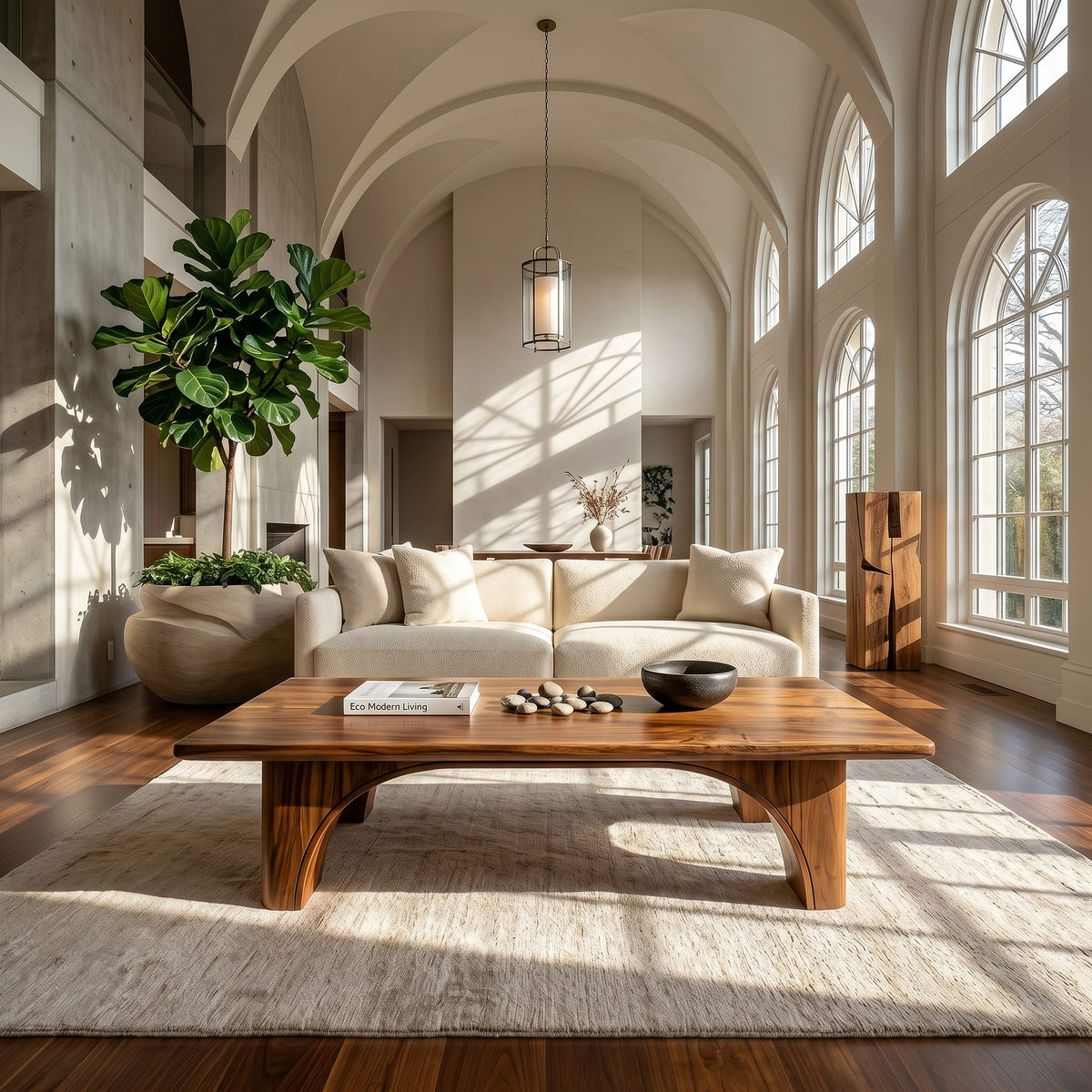 Arched Mid Century Coffee Table