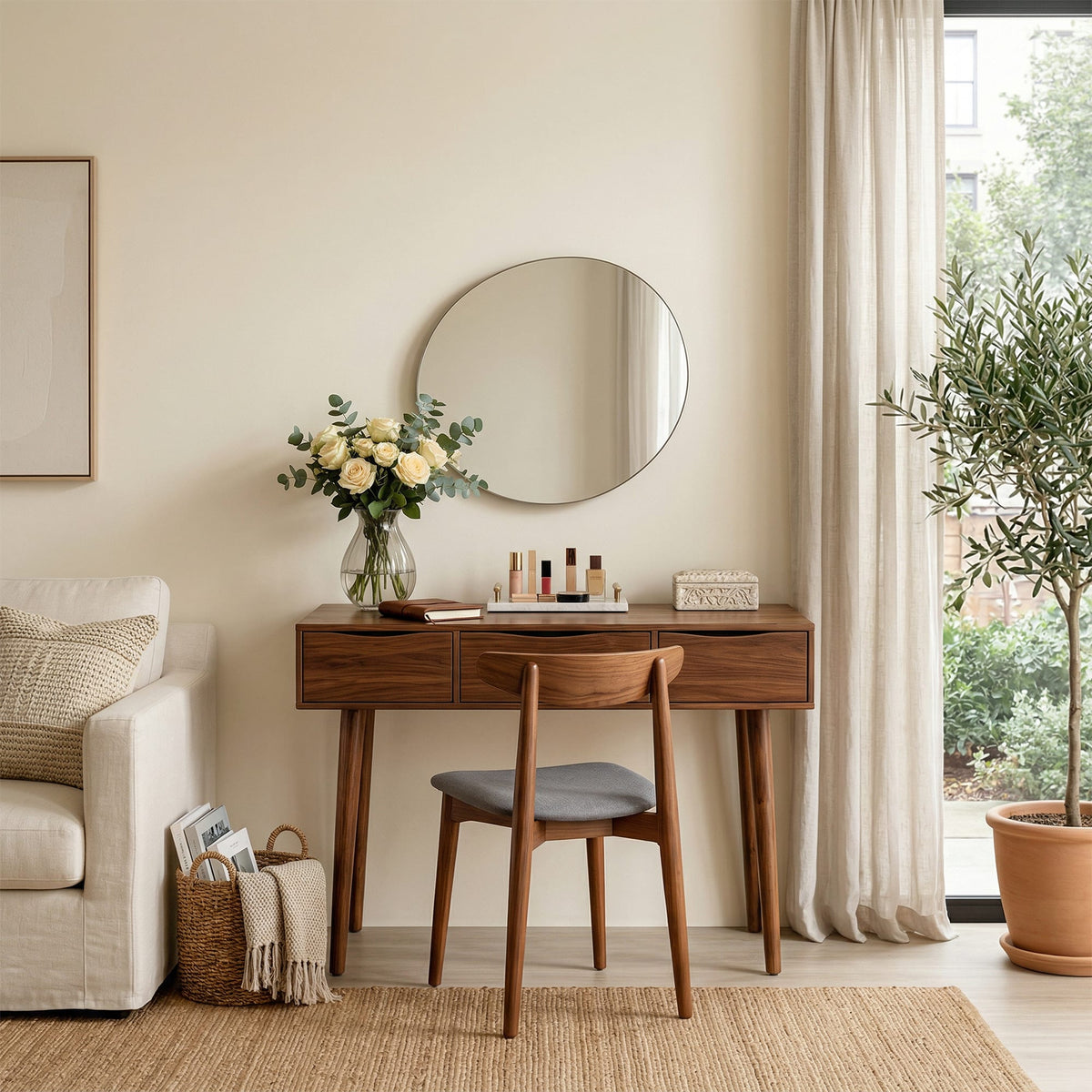 Solid Compact Vanity