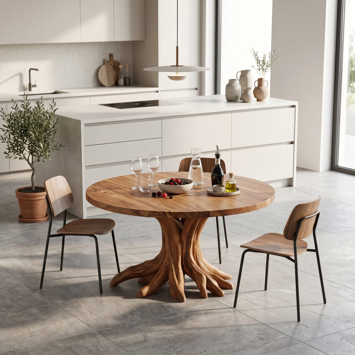 Handcrafted Dining Table, solid wood, built to order