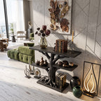 Contemporary Root Form Display Table for Furniture, solid wood, built to order