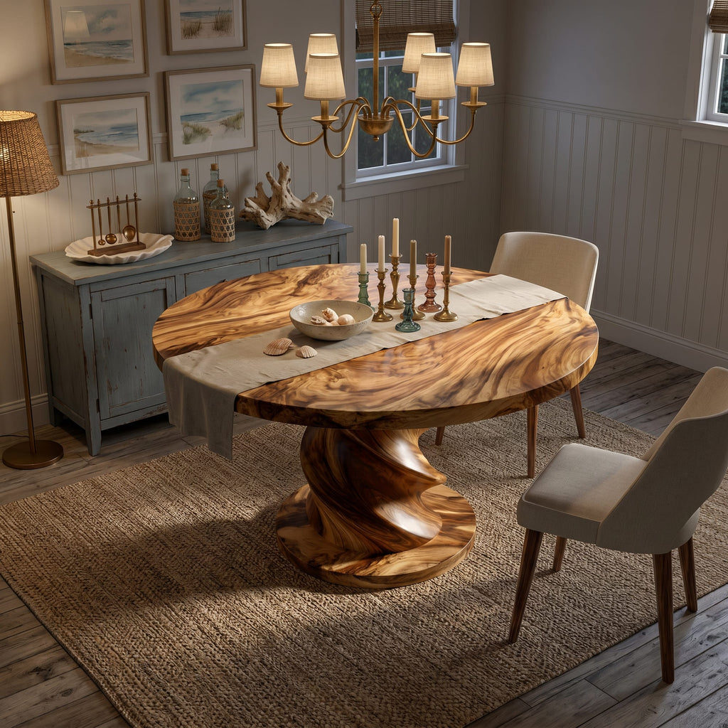 Sculptural Bistro Side Table