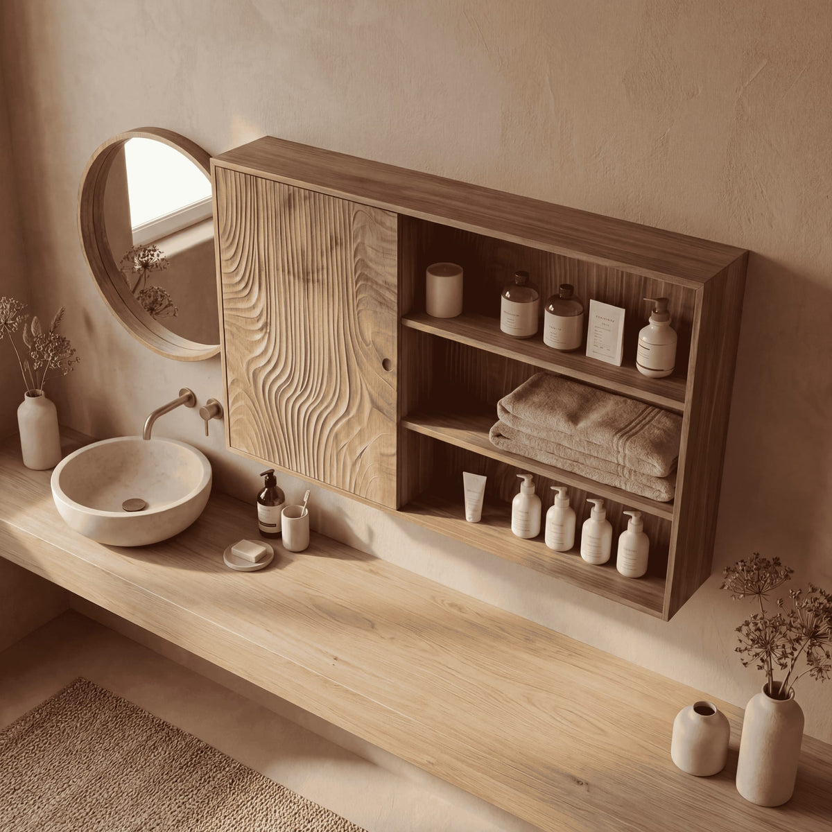 Storage Organizer Bath Shelf