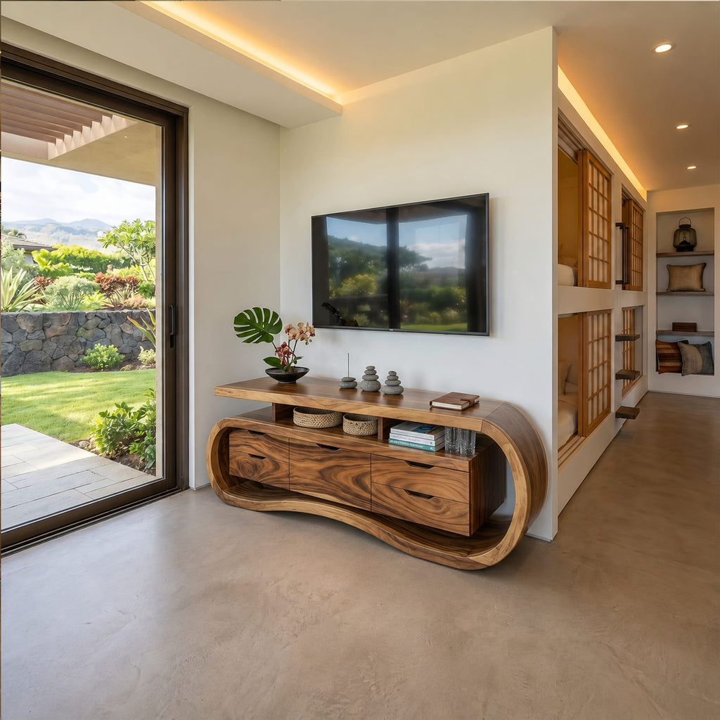 Mediterranean Low TV Cabinet