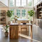 Solid Covered Dining Table