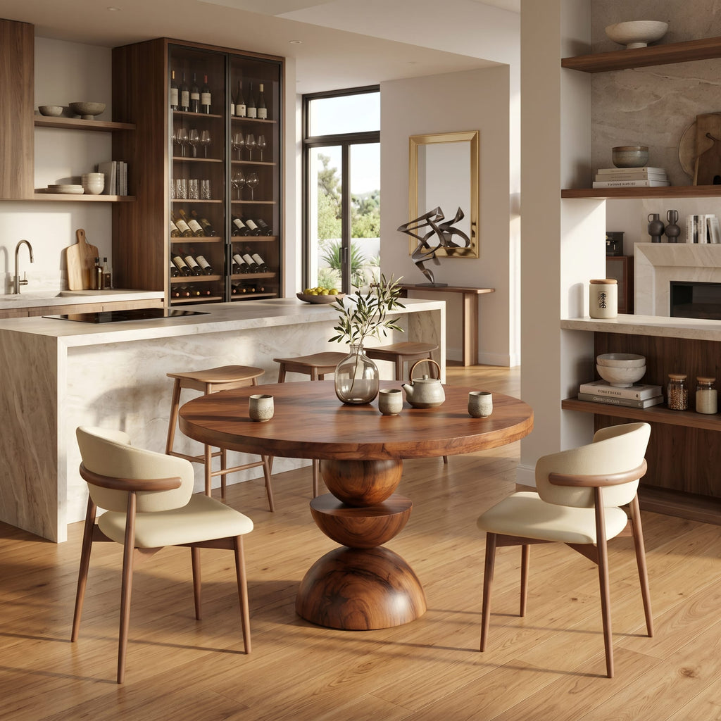 Geometric Modern Dining Table