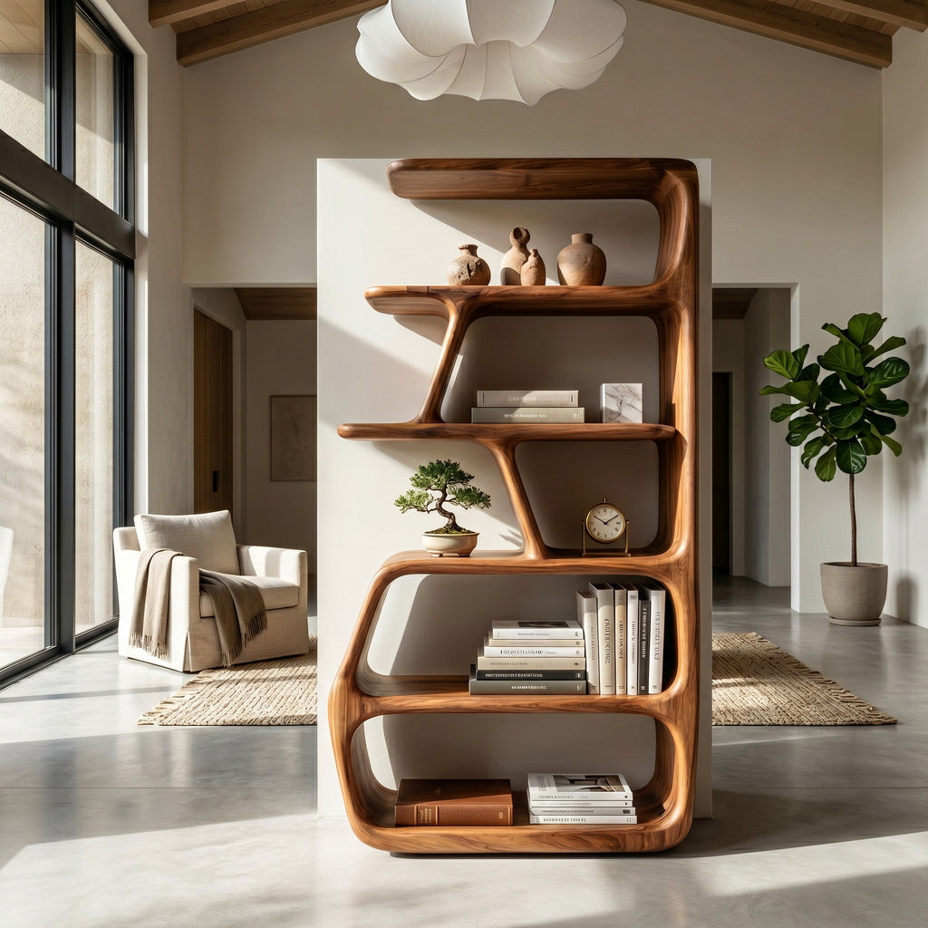Compact Storage Bookshelf