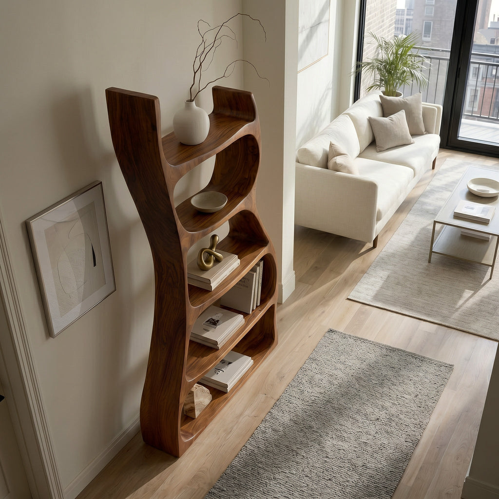 Tiered Storage Bookshelf