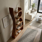 Tiered Storage Bookshelf