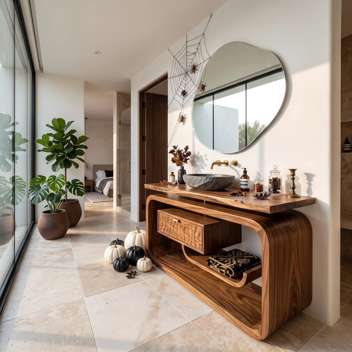 Farmhouse Bathroom Vanity Bathroom, solid wood, built to order