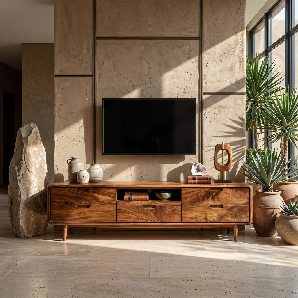 Wabi-sabi Low TV Cabinet