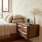 Sculptural Mount Nightstand