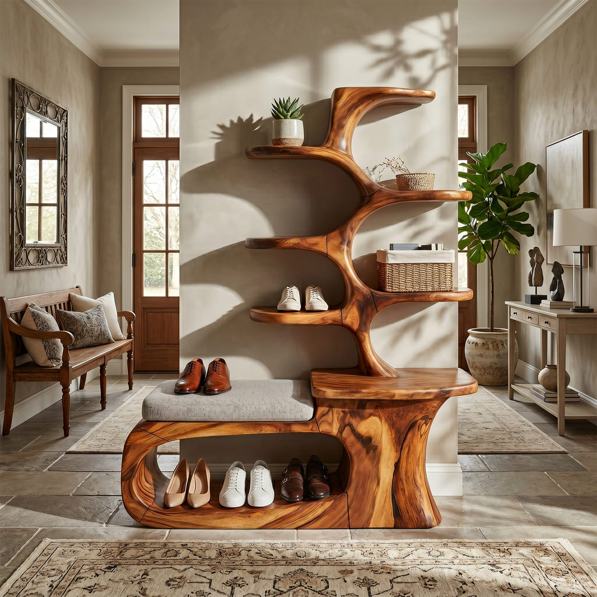Storage Closet Wall Shelf