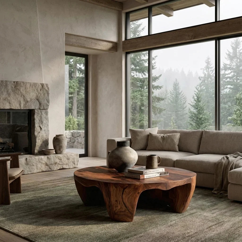 Organic Low Coffee Table