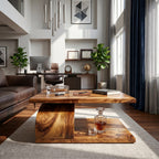 Curved Apartment Coffee Table