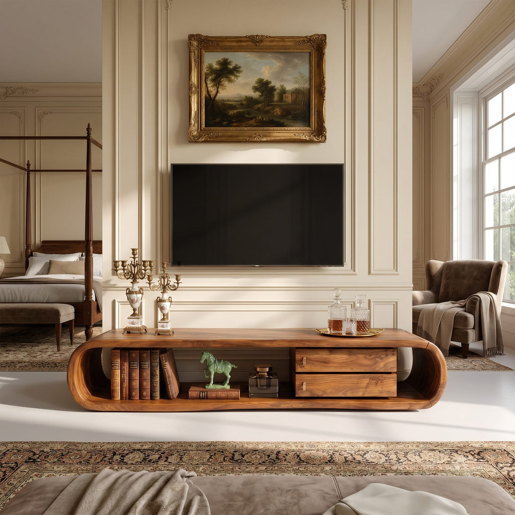 Monkeypod Solid TV Cabinet