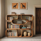 Sculptural Curves Bookshelf
