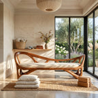 Contemporary Bench Family Room, solid wood, built to order