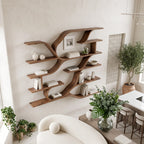 Farmhouse Floating Shelves, solid wood, built to order