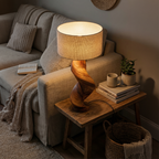 Organic Ambient Lamp, solid wood, built to order, view 3