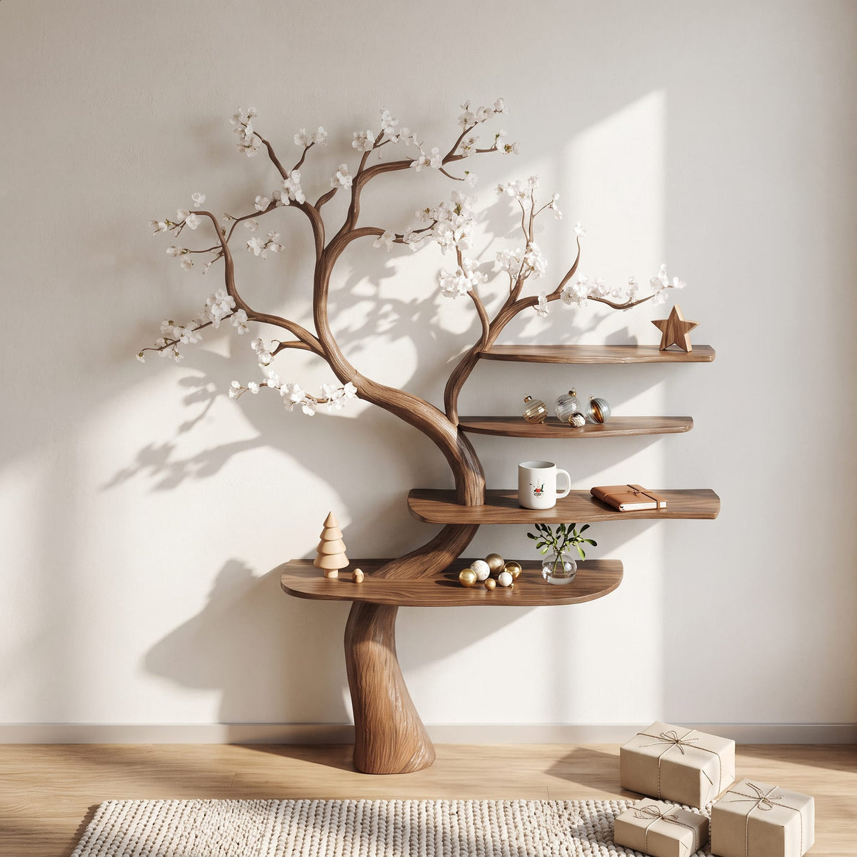 Unit Storage Tree Bookshelf