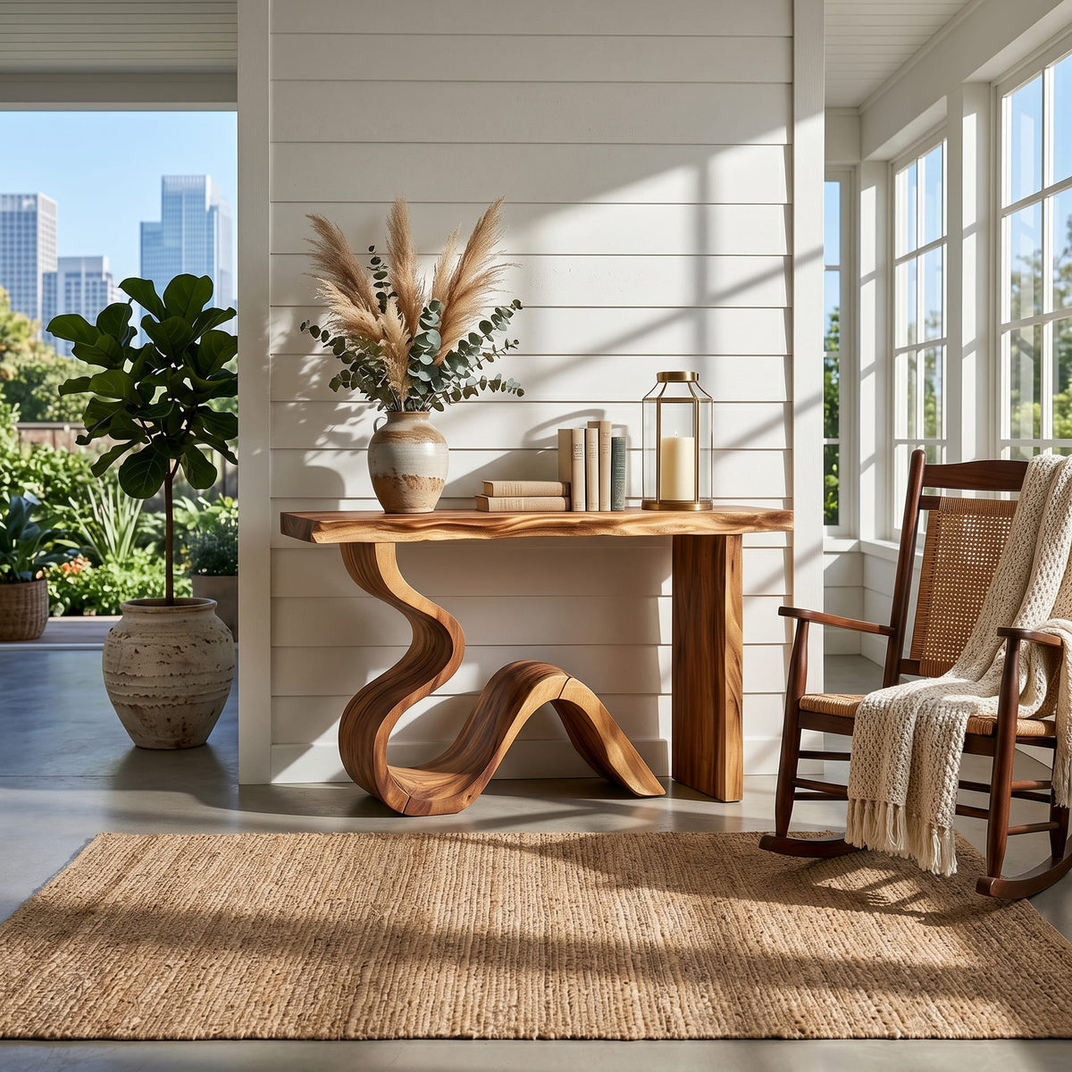 Solid Decors Console Table