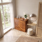Organic Wave Nursery Dresser, solid wood, built to order, view 3