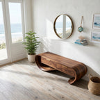 Curved Contemporary Bench
