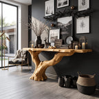Console Table Solid Entryway Gift, solid wood, built to order