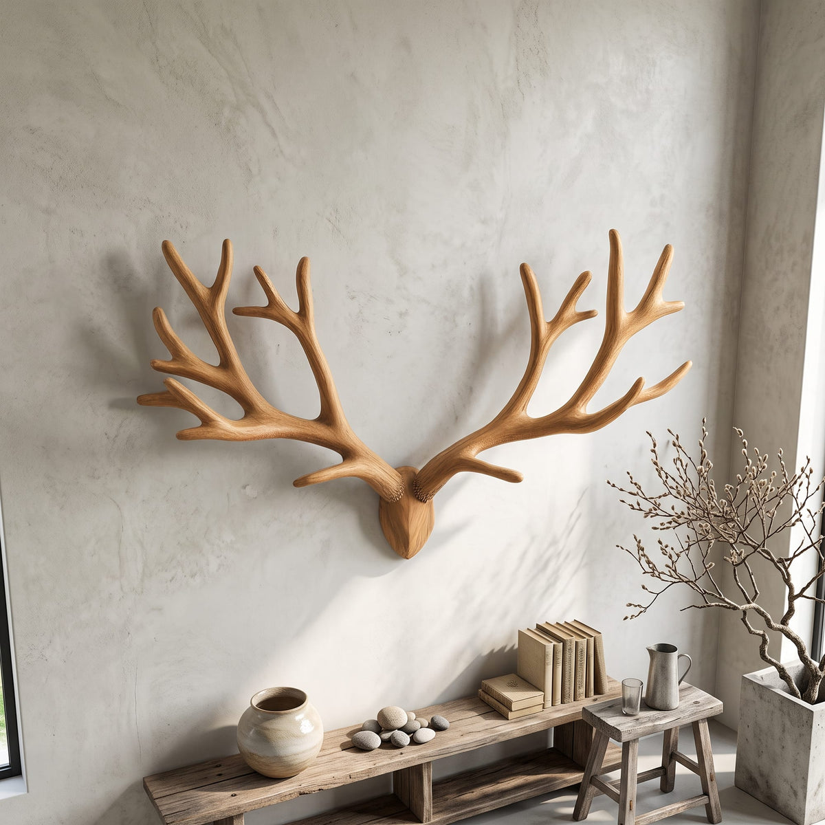 Deer Antler Wall Art