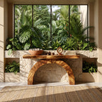 Arched Modern Console Table