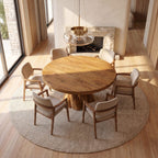 Organic Round Dining Table