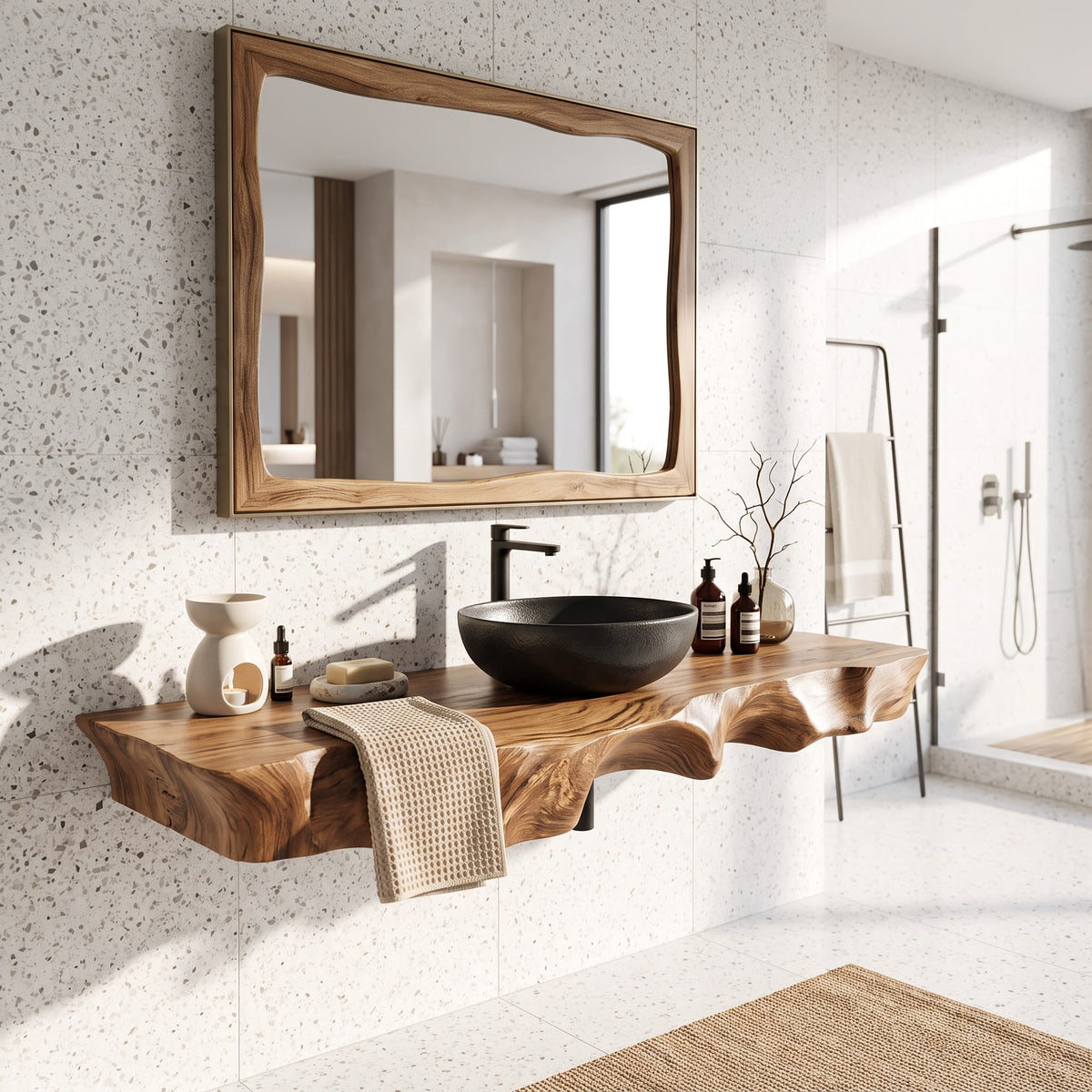 Solid Washbasin Vanity