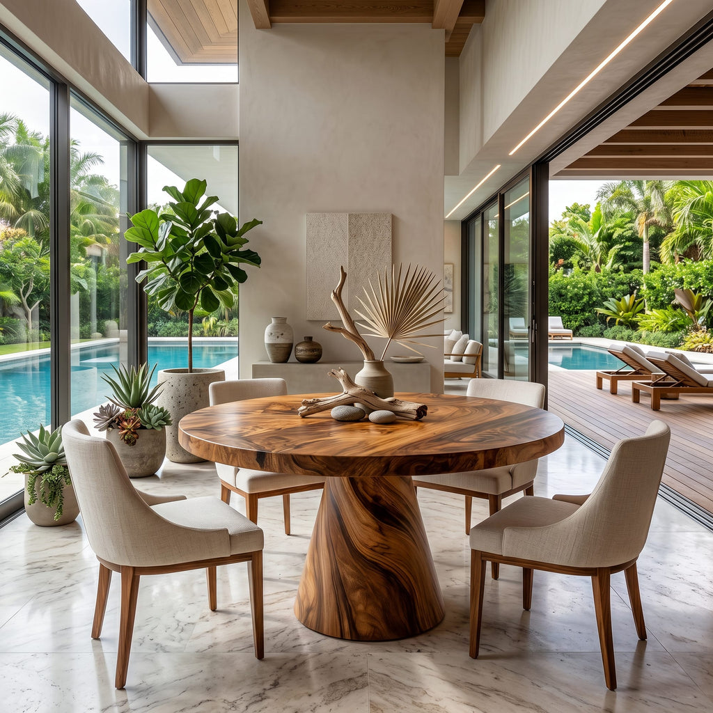 Contemporary Solid Dining Table