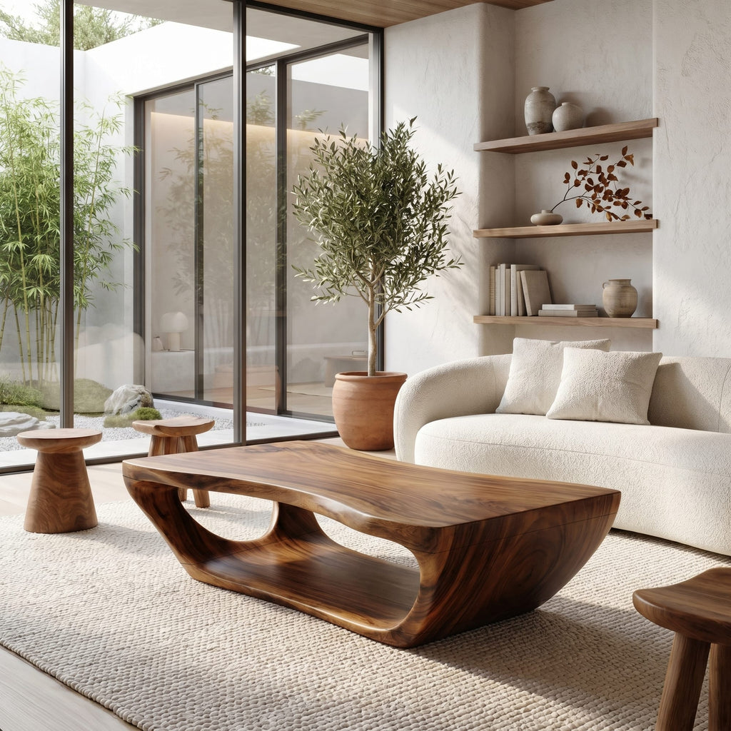 Organic Solid Coffee Table