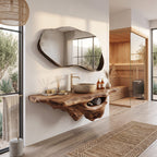 Farmhouse Bathroom Vanity for Renovation, solid wood, built to order