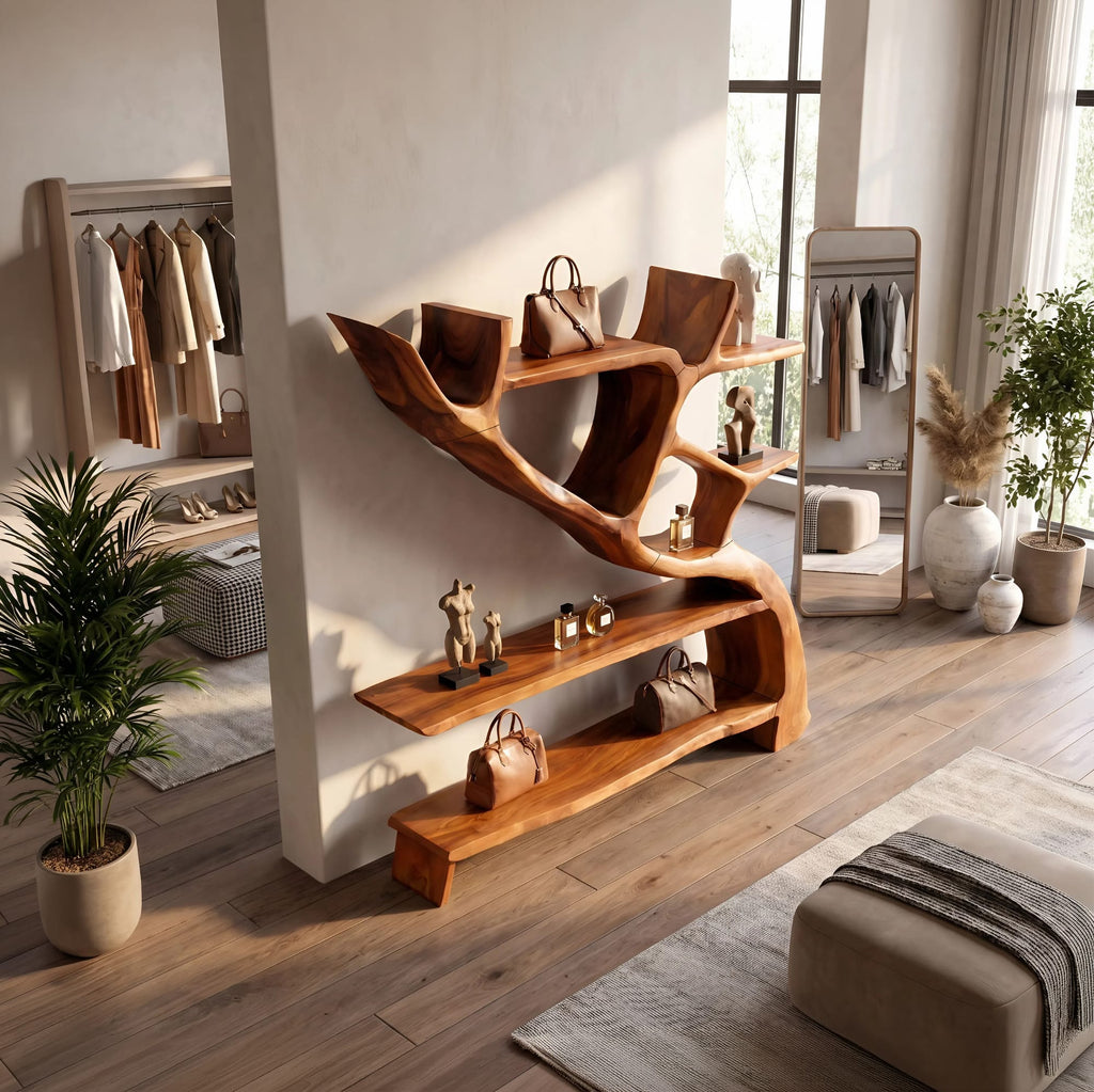 Modernist Storage Bookshelf