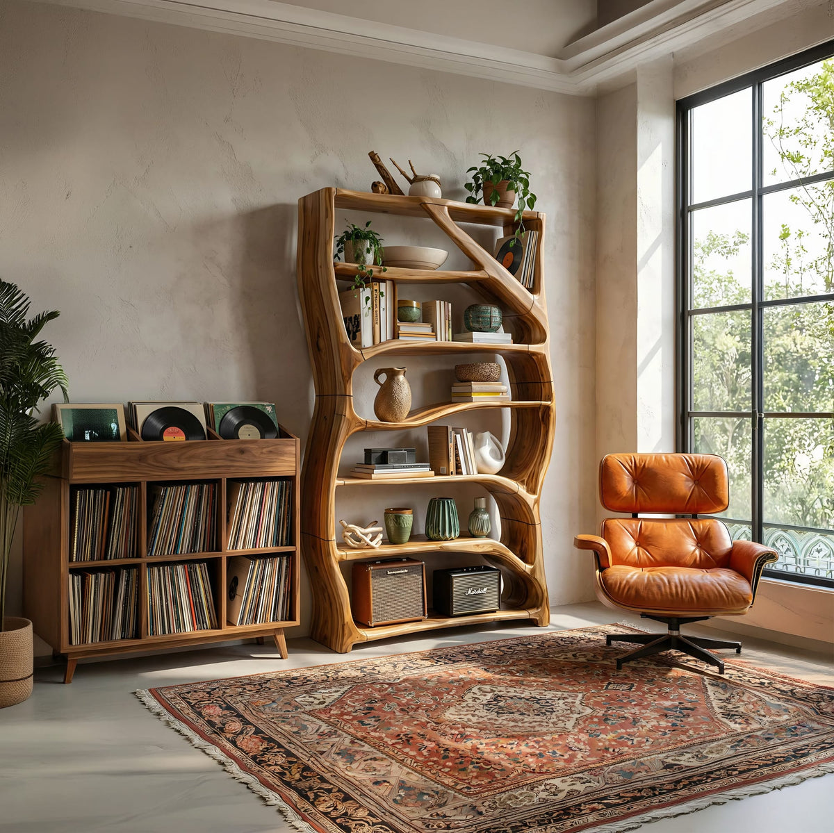 Minimal Storage Bookshelf