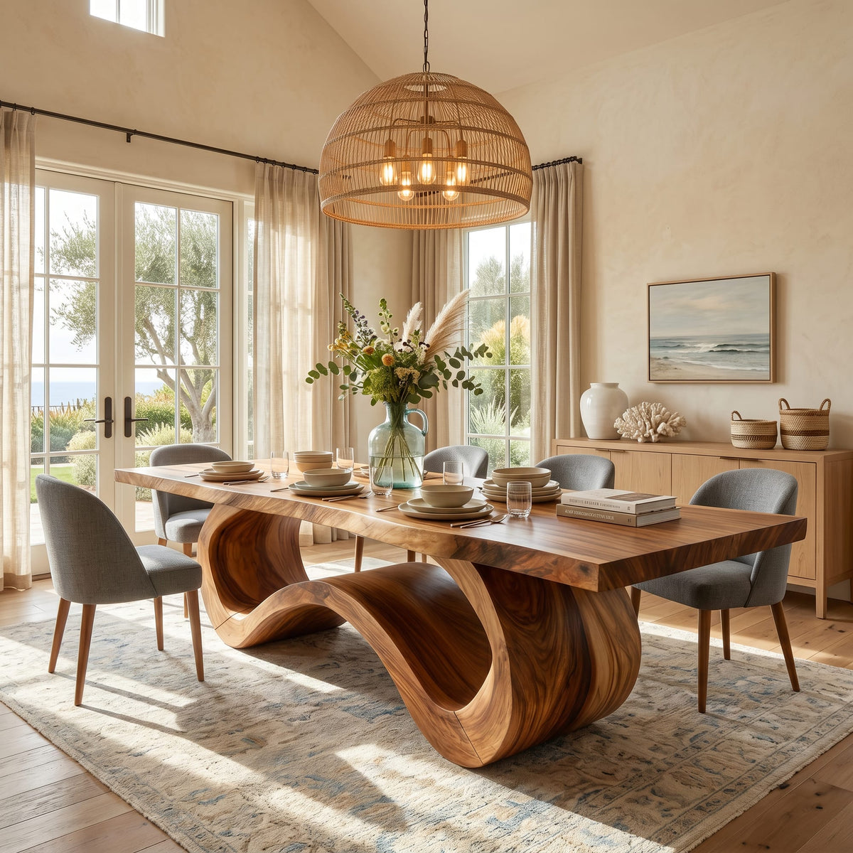 Modern Contemporary Spaces Dining Table