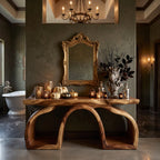 Pumpkin Live Edge Console Table