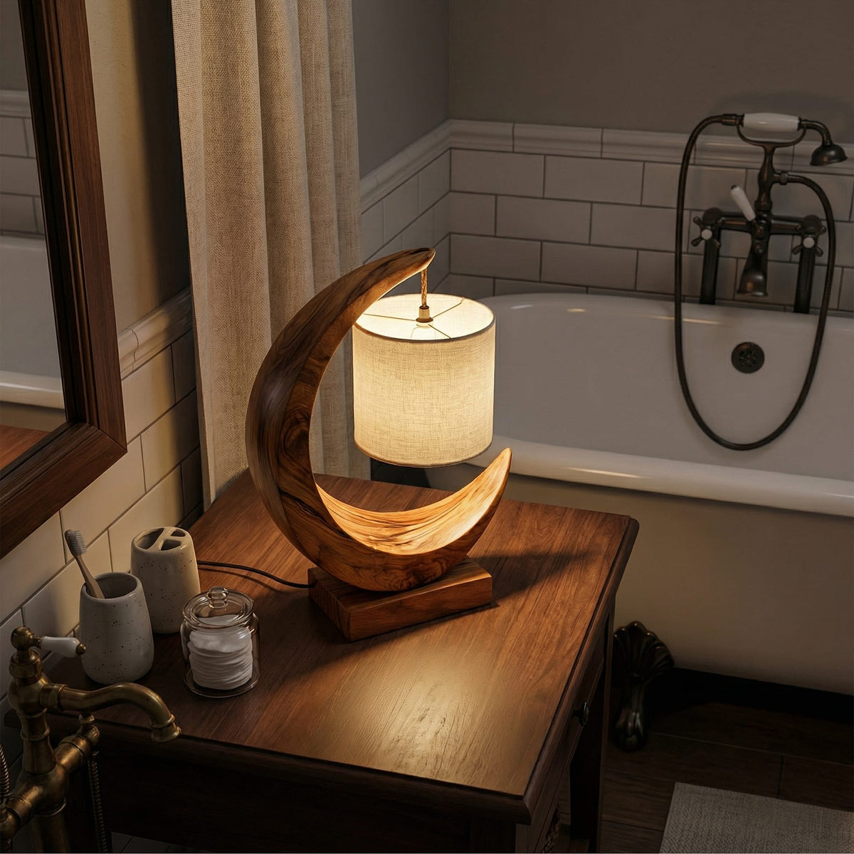 Sculptural Minimal Nightstand
