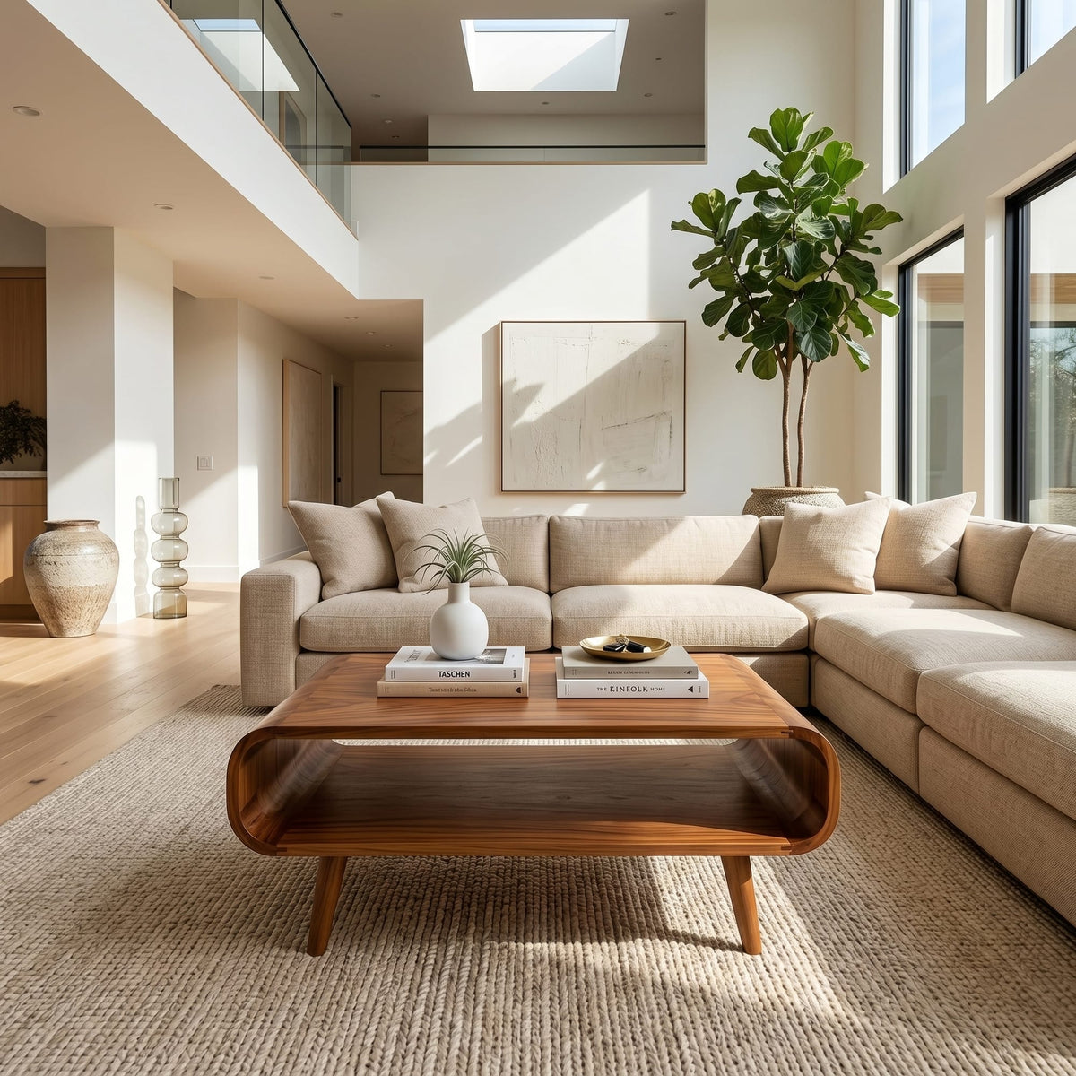 Open Minimal Coffee Table