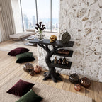 Contemporary Woodland Branch Console Table, solid wood, built to order