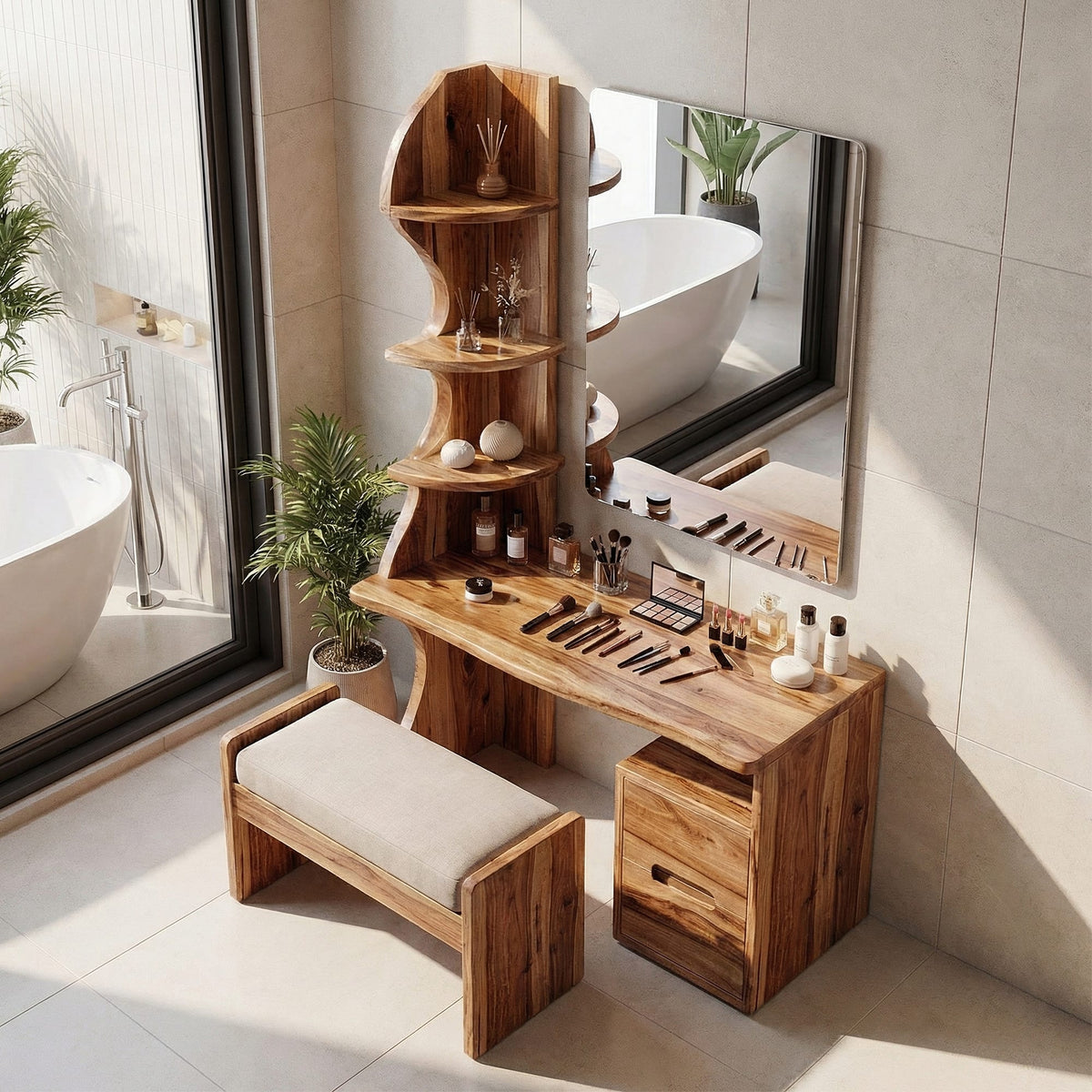 Table Drawers Vanity